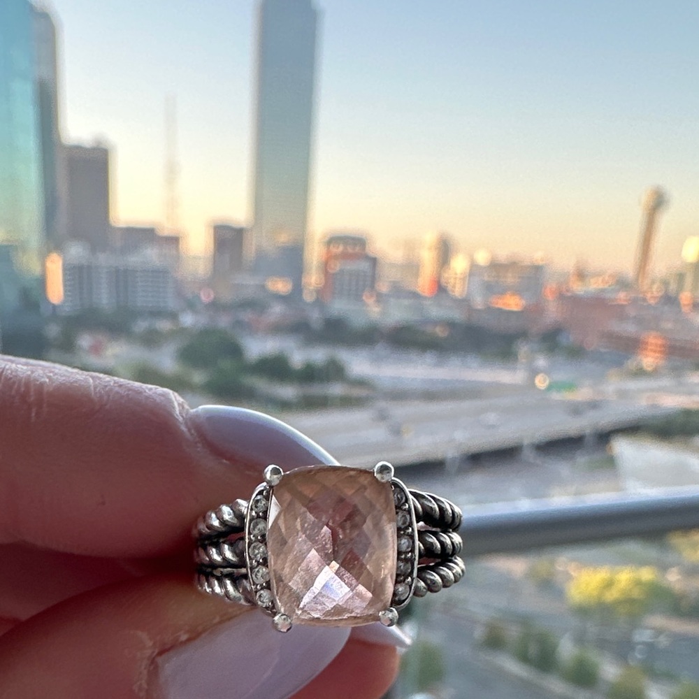 David Yurman - Wheaton Ring with Morganite